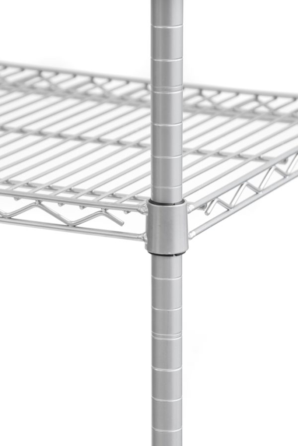 Perma Plus Epoxy Coated Wire Shelving - 4 Tier Starter Set - Image 5