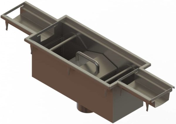 Stainless Standard Central Bottom Drain Outlet - Image 2