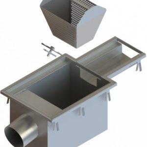 Diamond End Bottom Drain Outlet