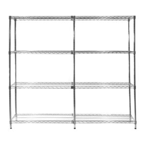 Add on unit Stainless Steel Wire Shelving