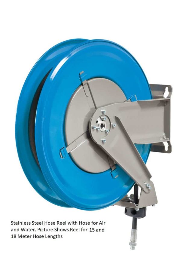 Reelcare Stainless Steel Air or Water Hose Reels - Image 12