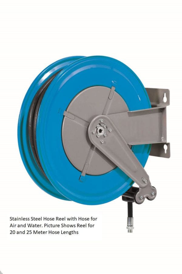 Reelcare Stainless Steel Air or Water Hose Reels - Image 13