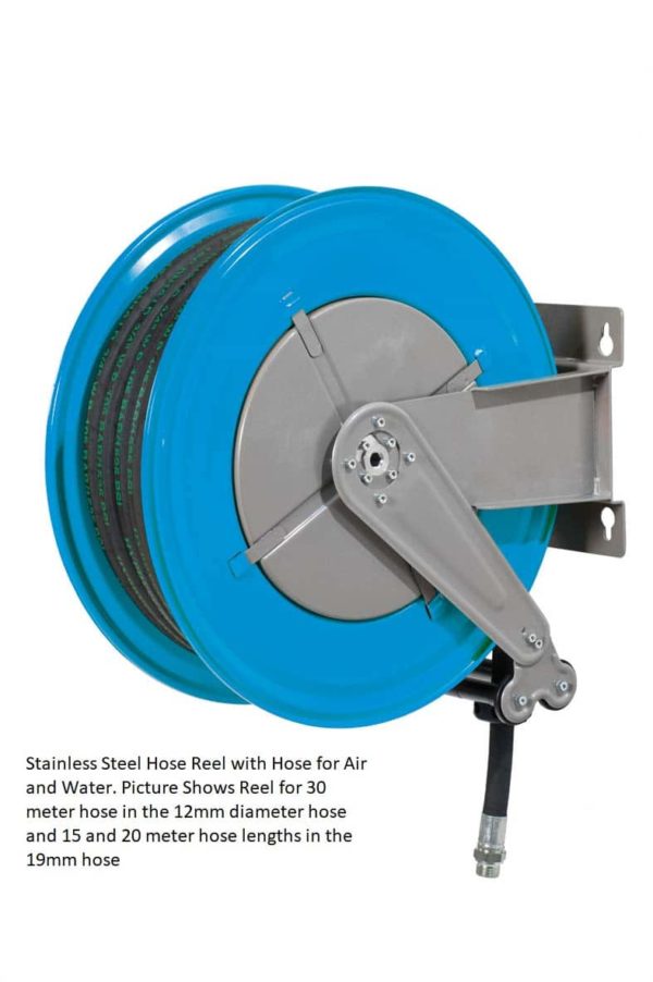 Reelcare Stainless Steel Air or Water Hose Reels - Image 14