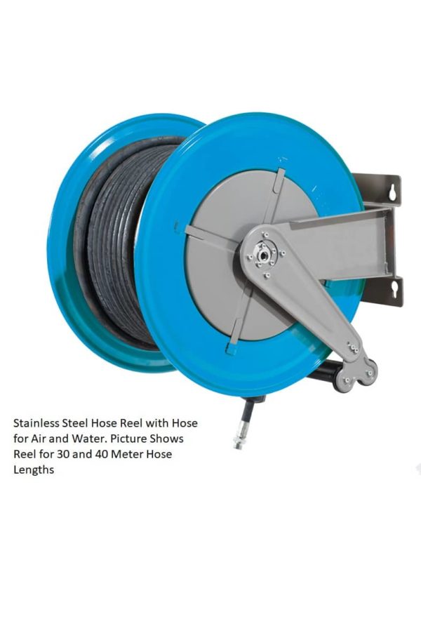 Reelcare Stainless Steel Air or Water Hose Reels - Image 15