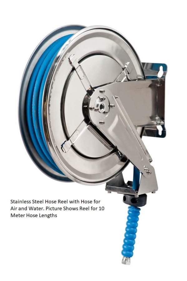 Reelcare Stainless Steel Air or Water Hose Reels - Image 3