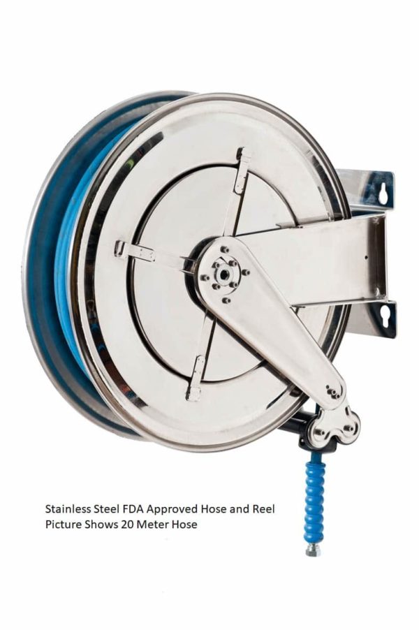 Reelcare Stainless Steel Reels with FDA Approved Hose - Image 4