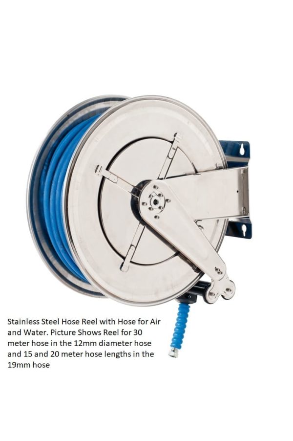 Reelcare Stainless Steel Air or Water Hose Reels - Image 6