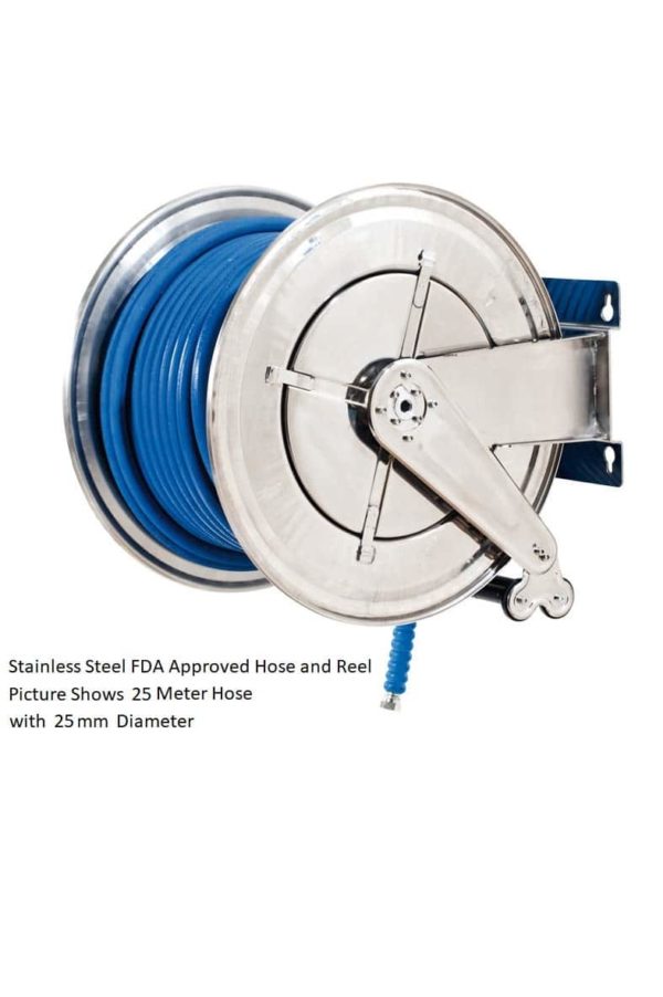 Reelcare Stainless Steel Air or Water Hose Reels - Image 7