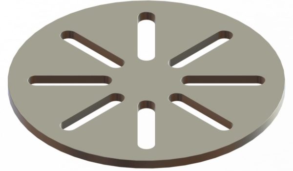 Stainless Slotted Round Gully Covers - Image 2