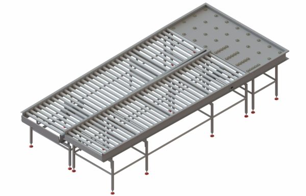 Stainless Gravity Roller Conveyor - Image 2