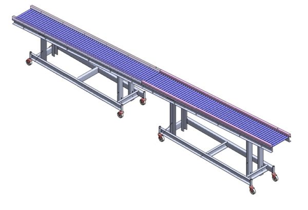 Stainless Gravity Roller Conveyor - Image 3