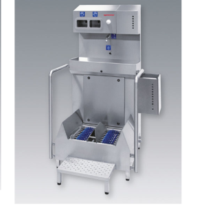 Stainless Stand Alone Hygiene Centre for Hands and Soles