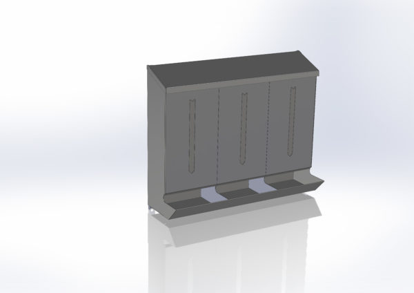 Stainless PPE Dispensing Unit , Single , Double Triple & Quadruple Options available - Image 10