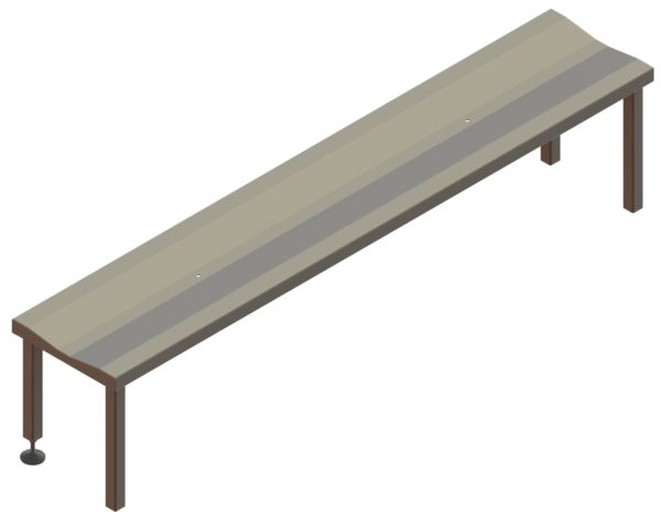 Stainless Standard Step Over Bench - Image 2