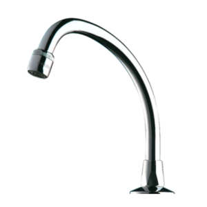 Swivel swan neck spout