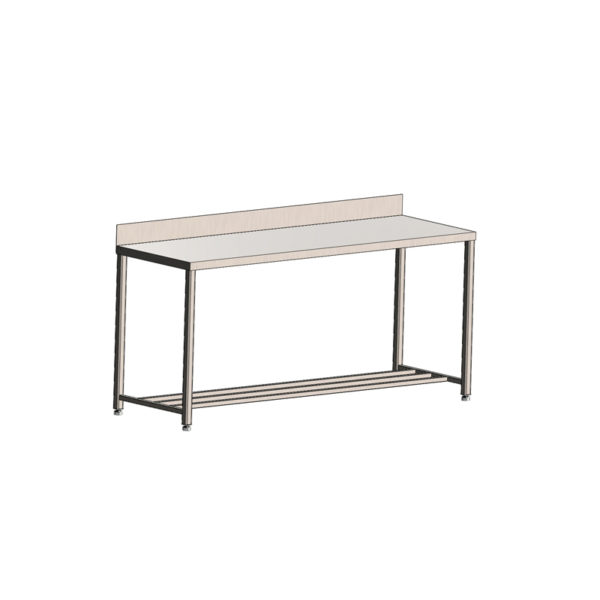 Stainless Top Table inc Backsplash Range - Image 5