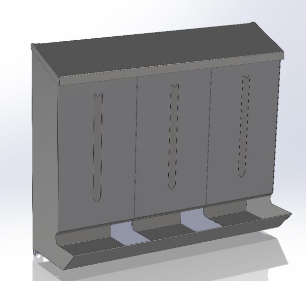 Stainless PPE Dispensing Unit , Single , Double Triple & Quadruple Options available - Image 4