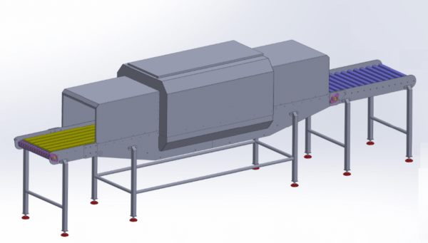 Stainless UV Light Tunnel Conveyor