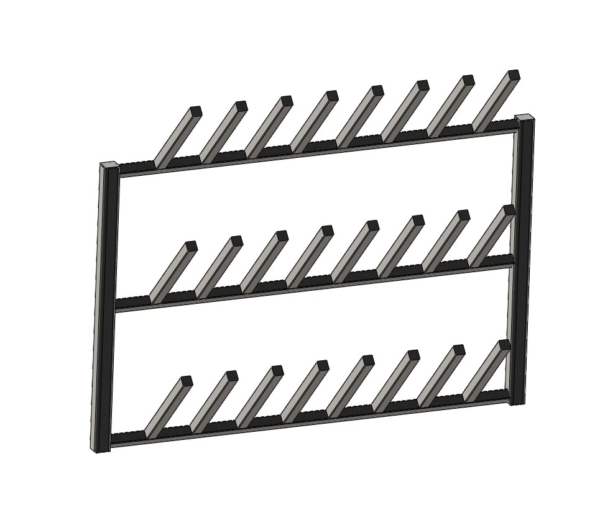 Wall Mounted Boot Rack