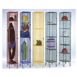 Zinc Wire Mesh Lockers