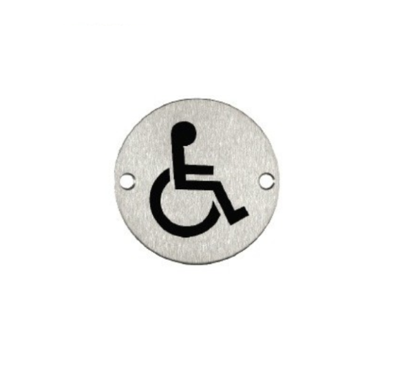 Stainless Toilet Signs - Image 3