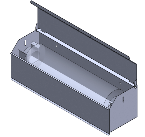 Eurobin cover dispenser